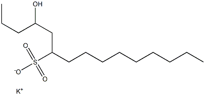 4-Hydroxypentadecane-6-sulfonic acid potassium salt