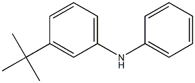 3-tert-Butylphenylphenylamine Structure