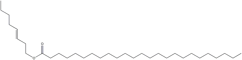 Pentacosanoic acid 3-octenyl ester Struktur