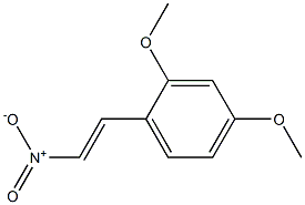 1-[(E)-2-Nitrovinyl]-2,4-dimethoxybenzene Structure