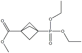 3-(Methoxycarbonyl)bicyclo[1.1.1]pentan-1-ylphosphonic acid diethyl ester