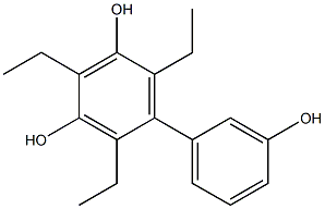 2,4,6-Triethyl-1,1'-biphenyl-3,3',5-triol|