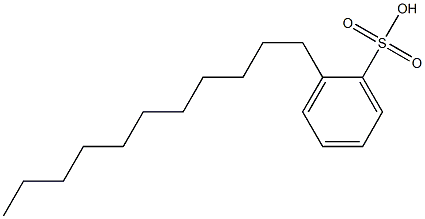 2-Undecylbenzenesulfonic acid Structure