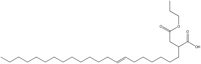 2-(7-Henicosenyl)succinic acid 1-hydrogen 4-propyl ester Struktur
