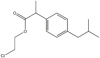 2-(p-Isobutylphenyl)propionic acid 2-chloroethyl ester