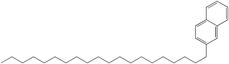 2-Icosylnaphthalene Structure