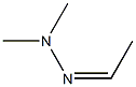 (Z)-アセトアルデヒドジメチルヒドラゾン 化学構造式