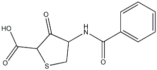 4-Benzoylamino-3-oxotetrahydrothiophene-2-carboxylic acid