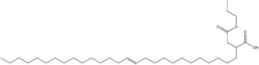 2-(12-Heptacosenyl)succinic acid 1-hydrogen 4-propyl ester Structure