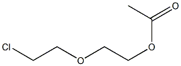 Acetic acid 2-(2-chloroethoxy)ethyl ester Structure