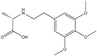 (S)-2-[[2-(3,4,5-Trimethoxyphenyl)ethyl]amino]propanoic acid