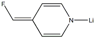 1-リチオ-4-(フルオロメチレン)-1,4-ジヒドロピリジン 化学構造式