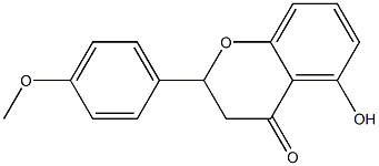 2-(4-Methoxyphenyl)-5-hydroxy-2,3-dihydro-4H-1-benzopyran-4-one