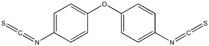 ビス(4-イソチオシアナトフェニル)エーテル 化学構造式