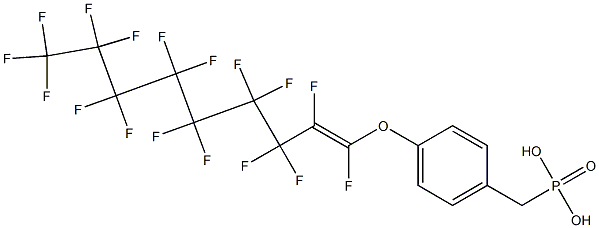 4-(Heptadecafluorononenyloxy)benzylphosphonic acid|