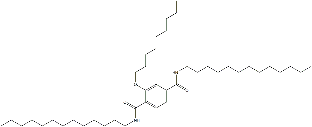 2-(Nonyloxy)-N,N'-ditridecylterephthalamide,,结构式