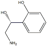 (1R)-2-Amino-1-(2-hydroxyphenyl)ethanol Struktur