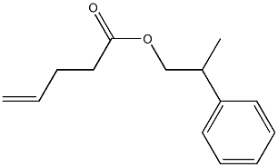 4-Pentenoic acid 2-phenylpropyl ester