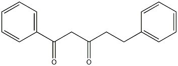 1,5-Diphenyl-1,3-pentanedione Struktur