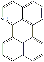 9b-Azoniaperylene Structure