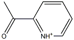 2-Acetylpyridinium Struktur