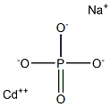 Cadmium sodium orthophosphate Struktur