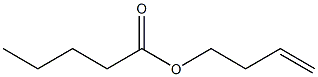 Valeric acid 3-butenyl ester Structure