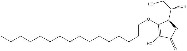 3-O-Cetyl-L-ascorbic acid Structure