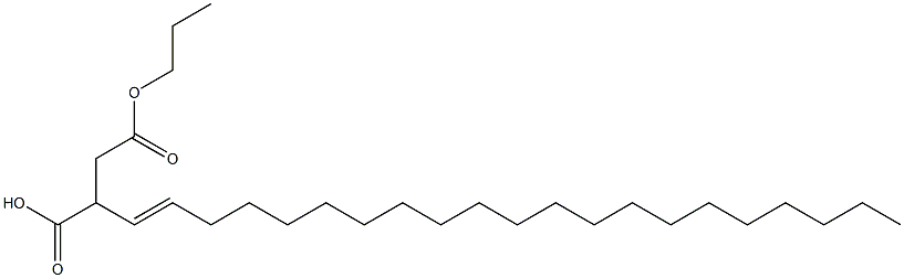  2-(1-Henicosenyl)succinic acid 1-hydrogen 4-propyl ester