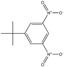 1-tert-ブチル-3,5-ジニトロベンゼン 化学構造式