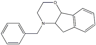 2,3,4,4a,5,9b-Hexahydro-4-benzylindeno[1,2-b]-1,4-oxazine