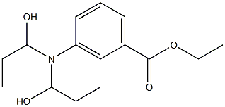 3-[Bis(1-hydroxypropyl)amino]benzoic acid ethyl ester