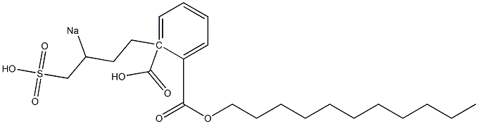 Phthalic acid 1-undecyl 2-(3-sodiosulfobutyl) ester