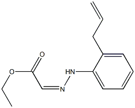 (Z)-(2-Allylphenyl)hydrazonoacetic acid ethyl ester|