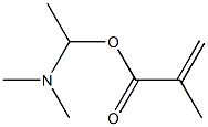 Methacrylic acid 1-(dimethylamino)ethyl ester 结构式