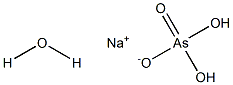 Sodium dihydrogen arsenate hydrate 结构式