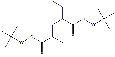 ヘキサン-2,4-ジ(ペルオキシカルボン酸)ジ-tert-ブチル 化学構造式