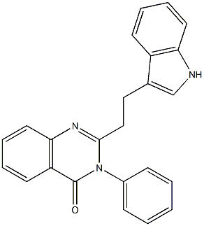 2-[2-(1H-Indol-3-yl)ethyl]-3-(phenyl)quinazolin-4(3H)-one