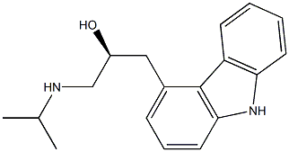  4-[(2S)-2-Hydroxy-3-(isopropylamino)propyl]-9H-carbazole
