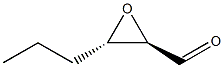(2R,3S)-2,3-Epoxyhexanal Struktur
