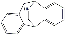 (+)-10,5-(Iminomethano)-10,11-dihydro-5H-dibenzo[a,d]cycloheptene Structure