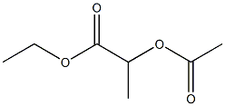 2-Acetyloxypropionic acid ethyl ester 结构式