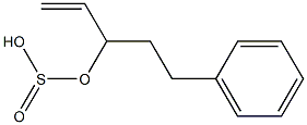 Sulfurous acid (2-phenylethyl)allyl ester Structure