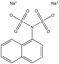 Sodium 1-naphthylamine disulfonate 结构式