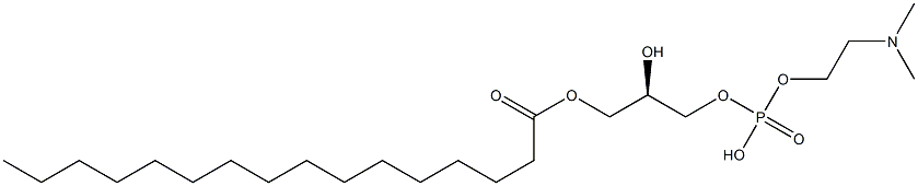  Hexadecanoic acid (R)-3-[[[2-(dimethylamino)ethoxy](hydroxy)phosphinyl]oxy]-2-hydroxypropyl ester