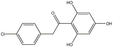  2,4-Dihydroxy-6-hydroxy-4'-chlorodeoxybenzoin
