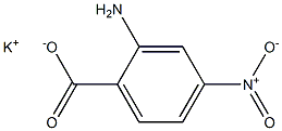 2-Amino-4-nitrobenzoic acid potassium salt Structure