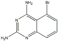 2,4-Diamino-5-bromo-quinazoline Structure