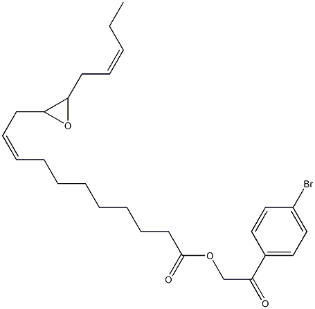 (9Z,15Z)-12,13-Epoxy-9,15-octadecadienoic acid 2-(4-bromophenyl)-2-oxoethyl ester