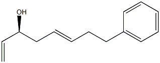 (1S)-1-Ethenyl-6-phenyl-3-hexen-1-ol Struktur